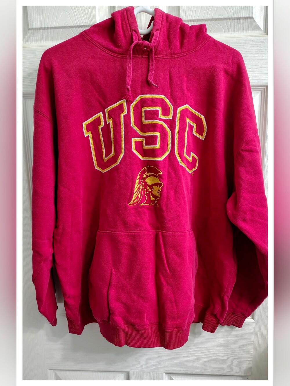 Campus Drive 🏈 USC Trojans 🏈 Pullover Hoodie - Unisex Large